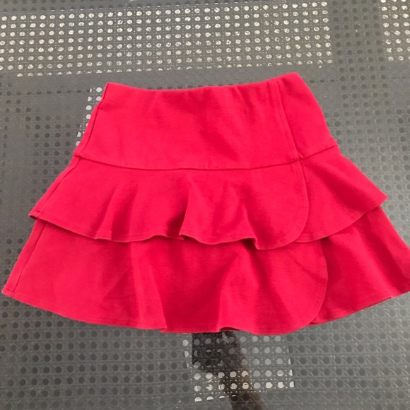 Bottoms | Lands End Red Skort Girls 